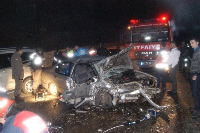 Sakarya’da Trafik Kazası: 4 Yaralı