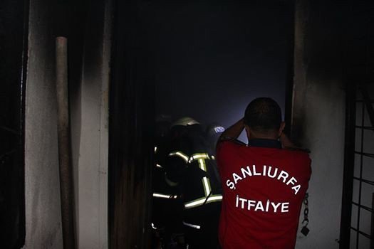 Şanlıurfa’da Evde Çıkan Yangın Korkuttu
