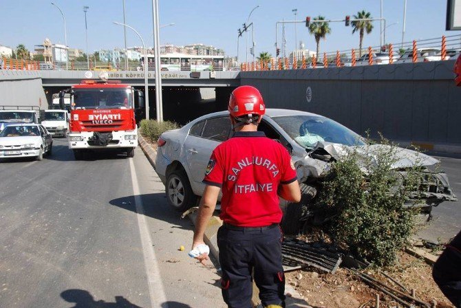 Şanlıurfa’da Trafik Kazası: 1 Yaralı