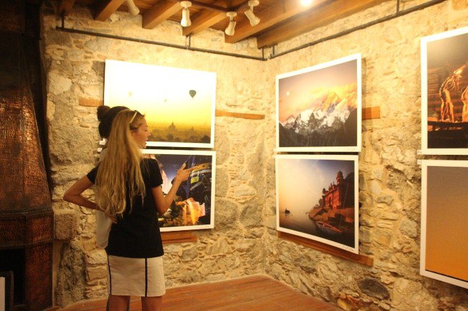 Çektiği Fotoğrafları Bodrum’da Sergiledi