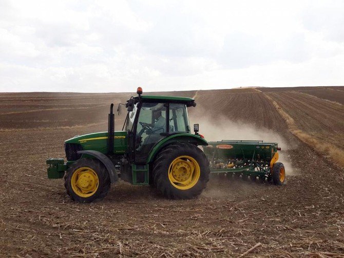 Sorgun’da Hububat Ekimi Başladı