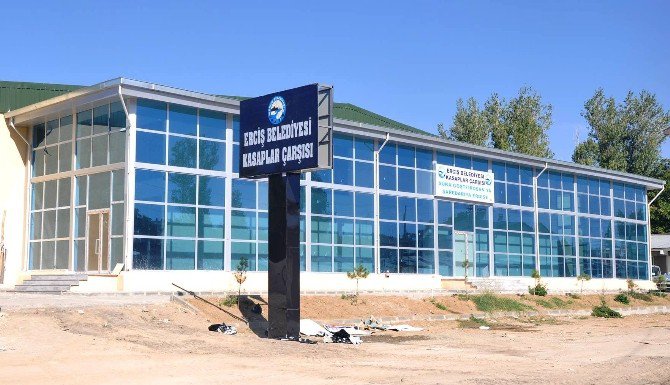 Erciş’te Yeni Kasaplar Çarşısının Yapımı Tamamlandı