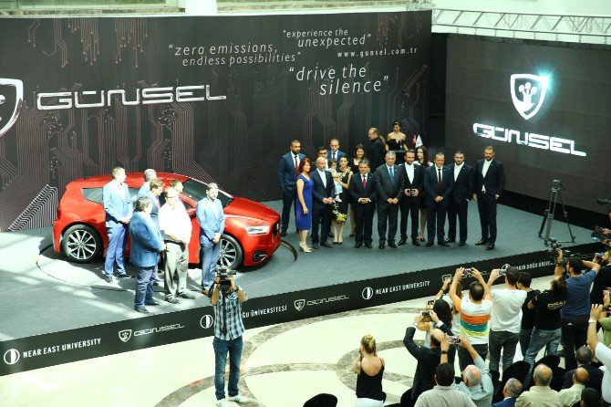 Kktc’nin İlk Yerli Arabası “Günsel” Tanıtıldı