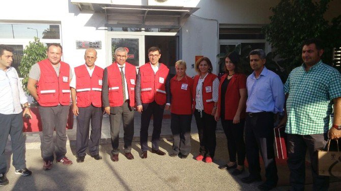 Küçükcan’dan Kızılay’a Ziyaret