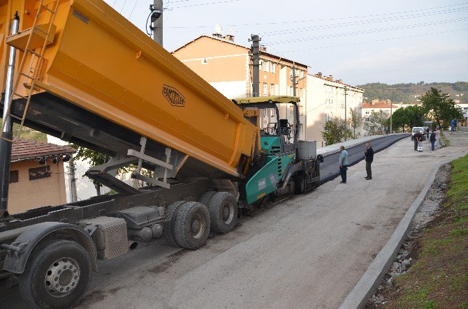 Alaplı Belediyesi Asfalt Çalışmalarına Son Hız Devam Ediyor