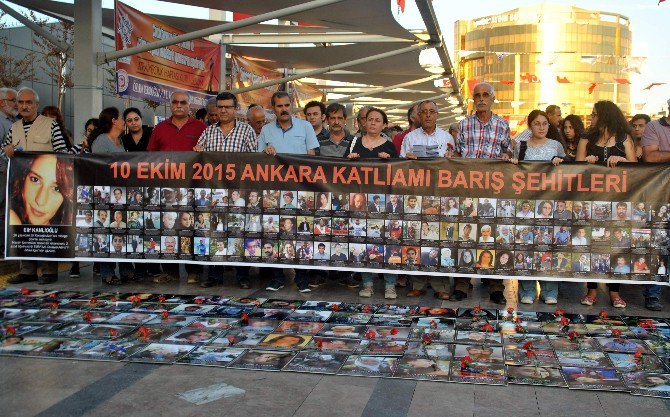 Ankara’daki Patlamada Hayatını Kaybedenler Aydın’da Anıldı