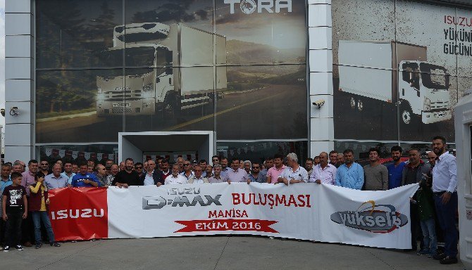 Isuzu D-max Tutkunları Salihli’de Buluştu