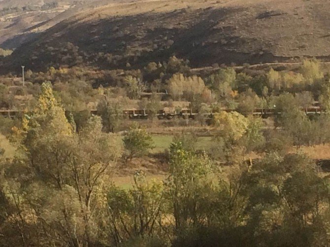 Erzincan’da Yük Trenine Bombalı Saldırı