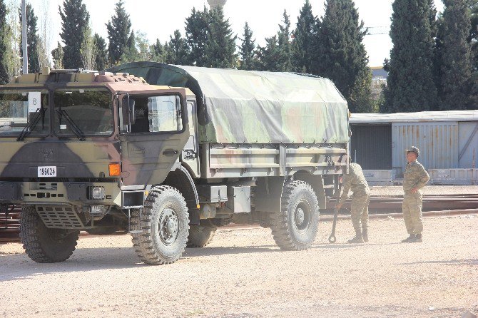 Gaziantep’e Asker Sevkıyatı