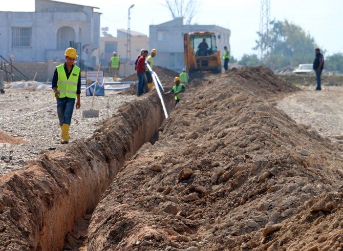 Reyhanlı’da İçme Suyu Şebeke Çalışmaları