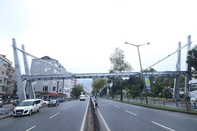 Ordu’da Sahil Yoluna Yürüyen Merdiven