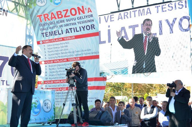 Trabzon’da 270 Milyon Tl’lik 12 Tesisin Açılış Ve Temel Atma Töreni Gerçekleştirildi