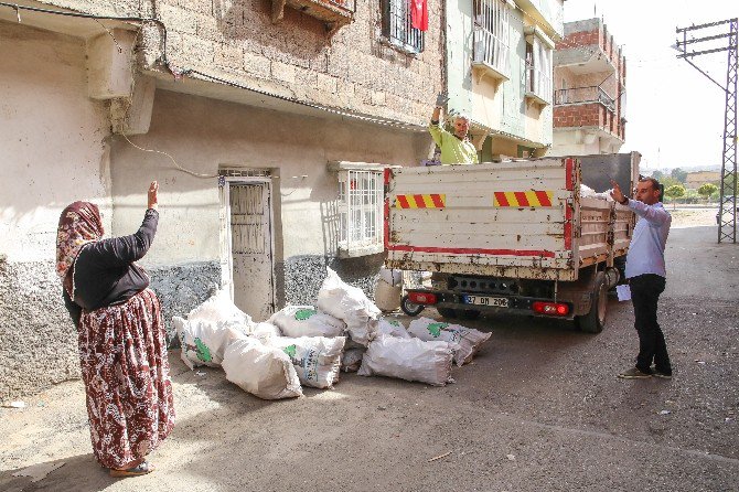 Şehitkamil’den Ailelere Kışlık Yakacak Yardımı