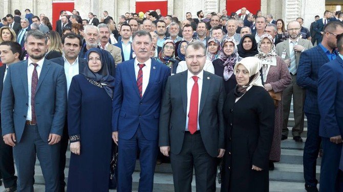 Ak Parti Vezirhan Teşkilatı Üyeleri Ve Başkan Duymuş Ankara’da