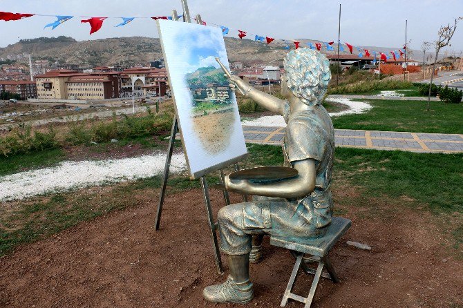 Çankırı’da Sokak Heykelleri Görücüye Çıktı