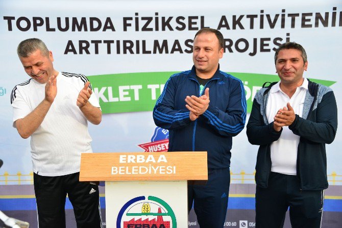 Erbaa Belediyesine 500 Bisiklet Hediyesi