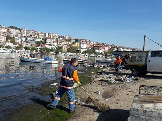 113 Bin Nüfuslu İlçeyi 229 Personel Temizliyor