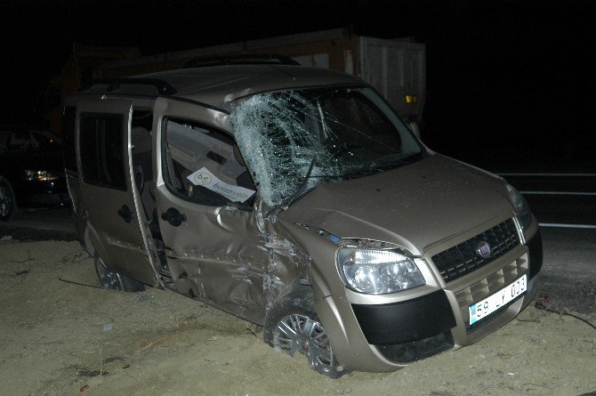 Tekirdağ’da Trafik Kazası: 2 Yaralı