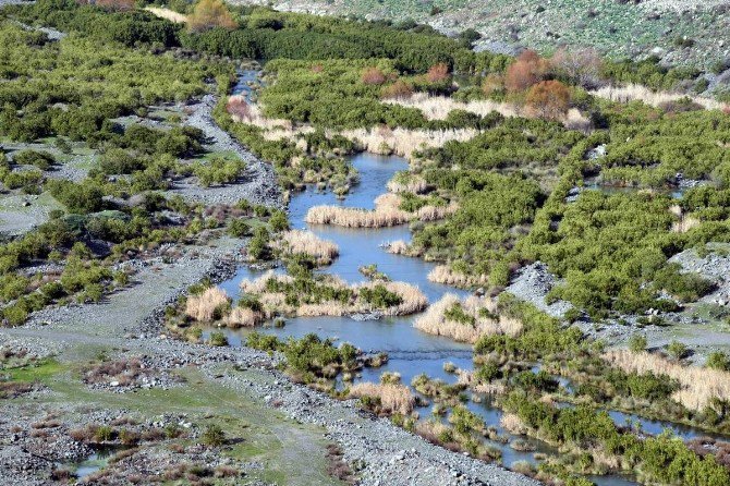 Güzelhisar Barajında Su Seviyesi Yüzde 20 Azaldı