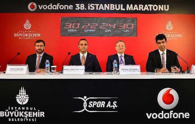 Vodafone 38. İstanbul Maratonu’nun Startı Verildi