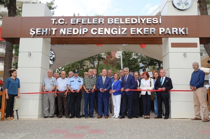 Şehit Polis Eker’in İsmi Efeler’de Ölümsüzleştirildi