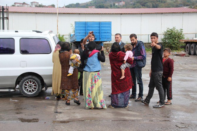 Çocuklarını Dilendiren Suriyeliler Gözaltına Alındı