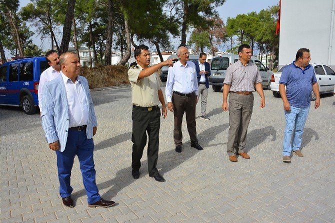Matso Başkanı Boztaş, Jandarmayı Ziyaret Etti