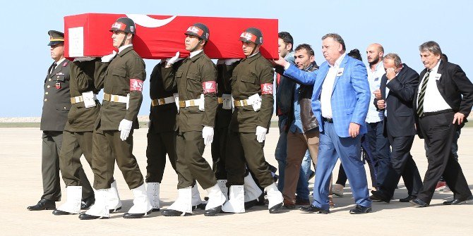 Şehidin Cenazesi Ordu’ya Getirildi