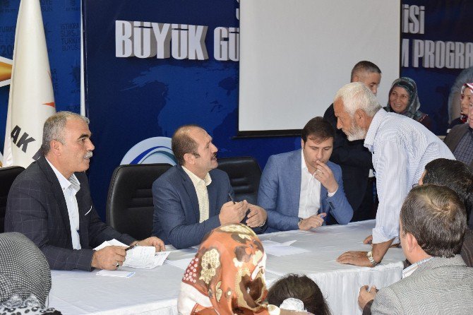 Ak Parti Kırıkkale Milletvekili Can Halk Günü Toplantısına Katıldı