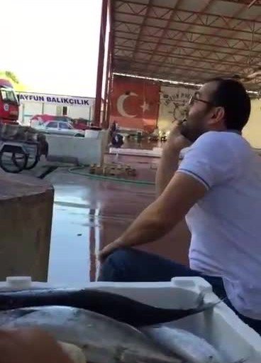 Antalya’daki Patlama Sırasında Balıkçıların Paniği Kameralara Yansıdı