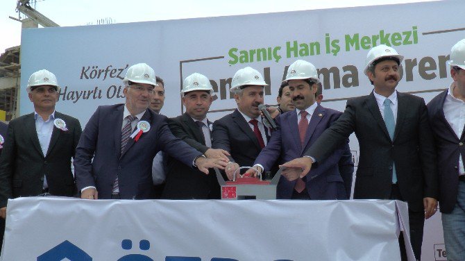 15 Milyona Mal Olacak Sarnıç Han’ın Temeli Atıldı