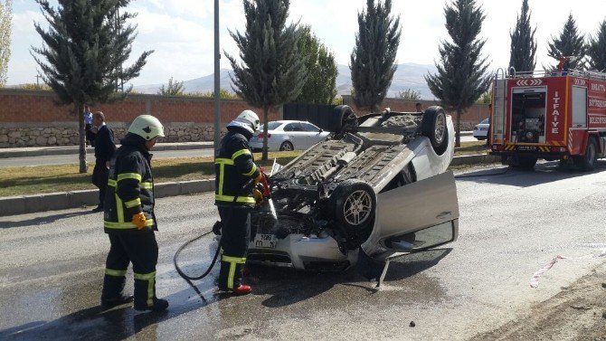 Malatya’da Kaza: 1 Yaralı