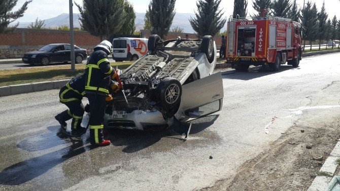 Malatya’da Kaza: 1 Yaralı