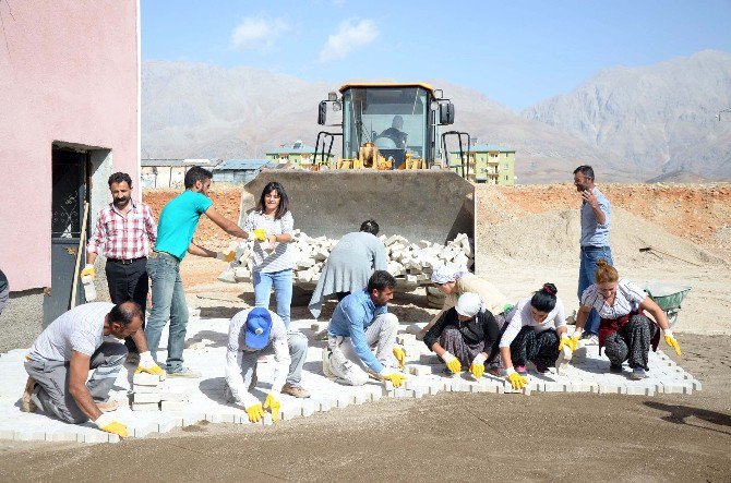 Munzur Baba Cemevi’nde Çevre Düzenleme Çalışmaları Başladı