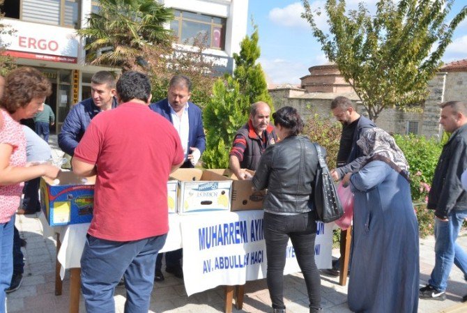 Babaeski Belediyesi’nden Vatandaşa Aşure