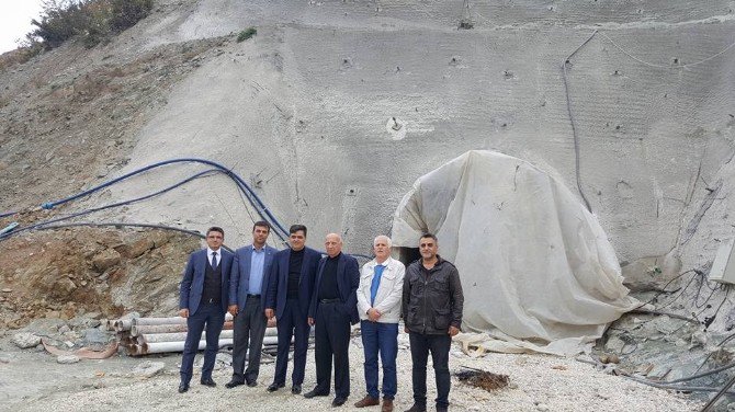 Başkan Yalçın, Dereköy Barajı’nda İncelemelerde Bulundu