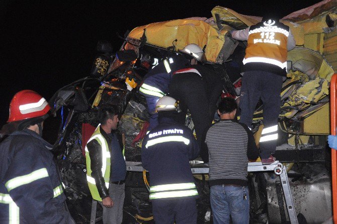 Bolu’da Zincirleme Trafik Kazası; 1’i Ağır 7 Yaralı