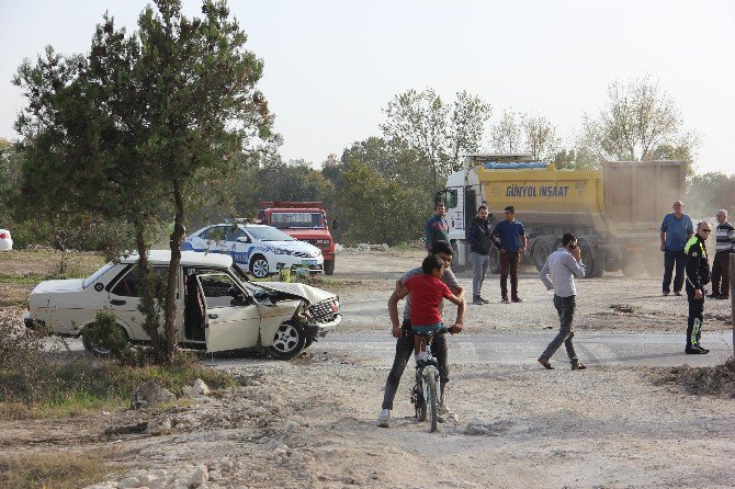 Edirne’de Trafik Kazası: 2 Yaralı