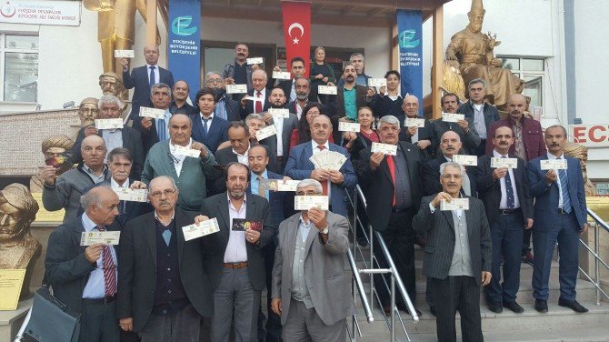 Hacı Bektaş Veli Derneği Hatıra Biletlerini Aldı