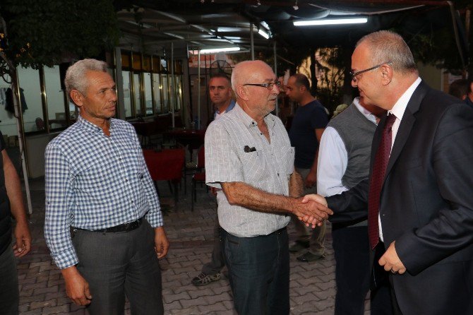 Başkan Ergün Akhisar’da Mahalleleri De Ziyaret Etti