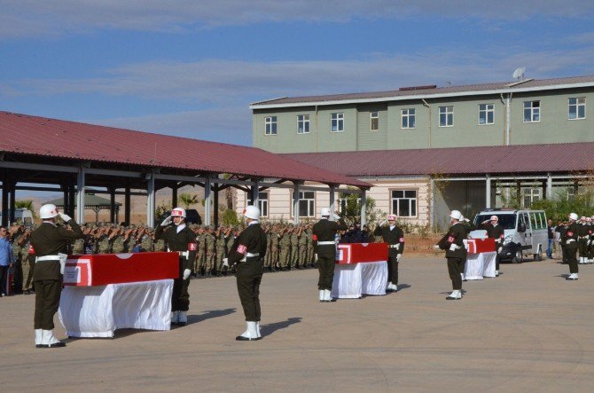 Mardin Şehitleri Memleketlerine Uğurladı