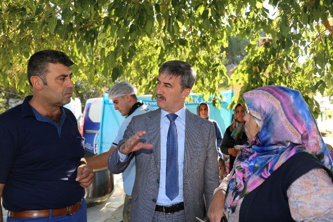 Musalar Yeniköy’den Başkan Şirin’e Parke Taşı Teşekkürü