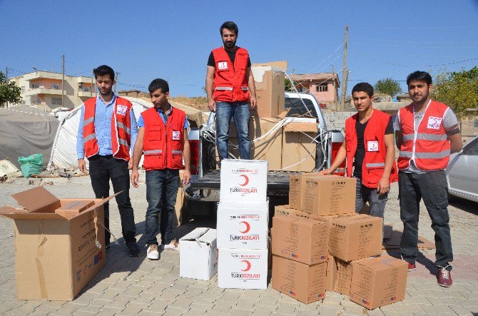 Kızılay’dan Ezidilere Yardım