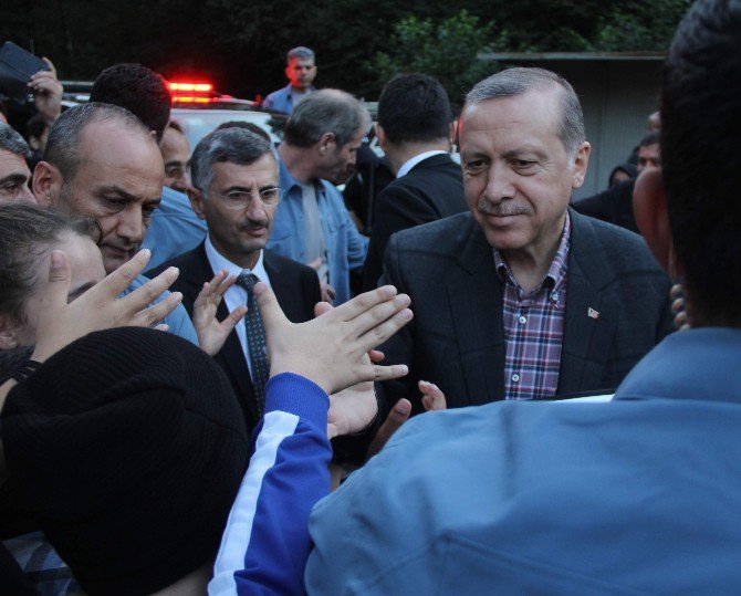 Cumhurbaşkanı Erdoğan Rize’den Ayrıldı