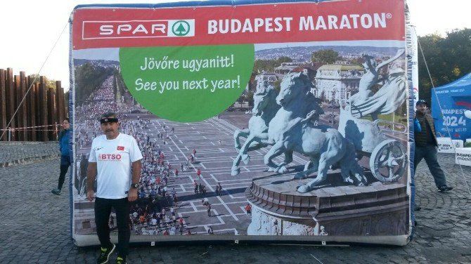 Bursalı İşadamı Budapeşte Maratonu’nda Btso’yu Temsil Etti