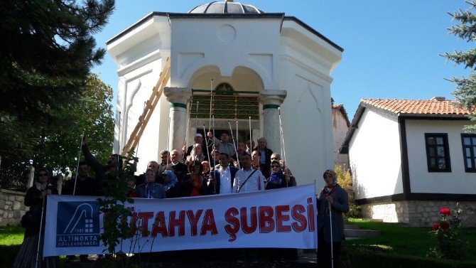 Altı Nokta Körler Derneği’nden Devlet Ana’ya Ziyaret