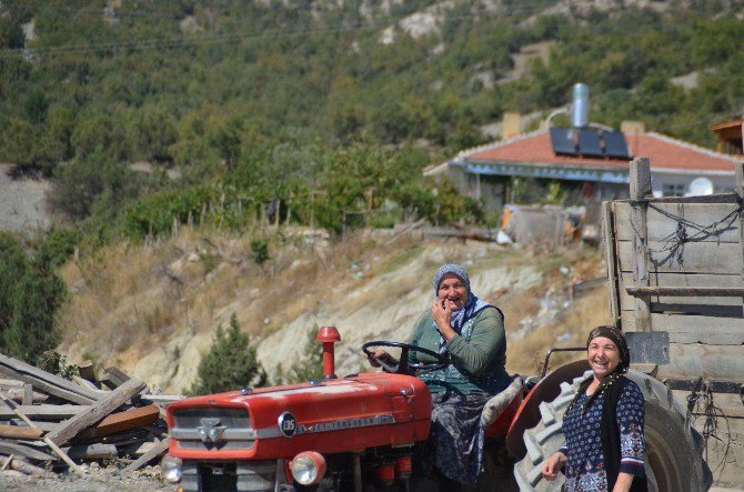 Tosyalı Kadınların Traktör Marifeti