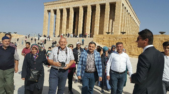 Develi Belediye Başkanı Mehmet Cabbar Anıtkabir’i Ziyaret Etti