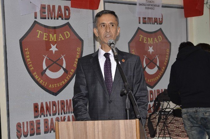 Dünya Astsubaylar Günü Bandırma’da Kutlandı