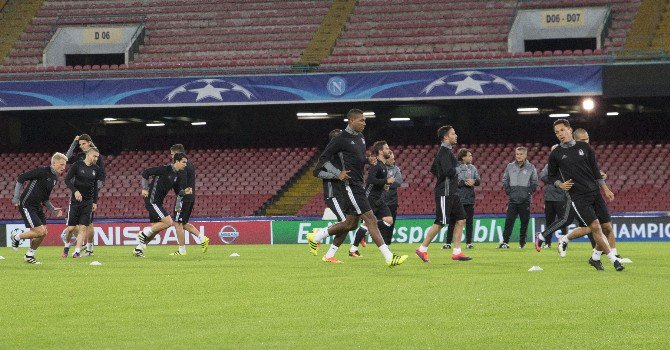 Beşiktaş, Napoli Maçı Hazırlıklarını Tamamladı